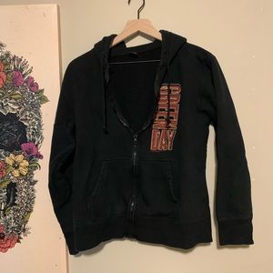 Green Day Zipper Hoodie